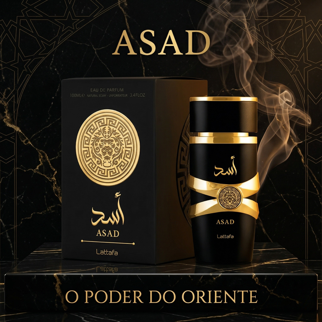 Perfume Lattafa Asad 100ml – O Poder do Oriente