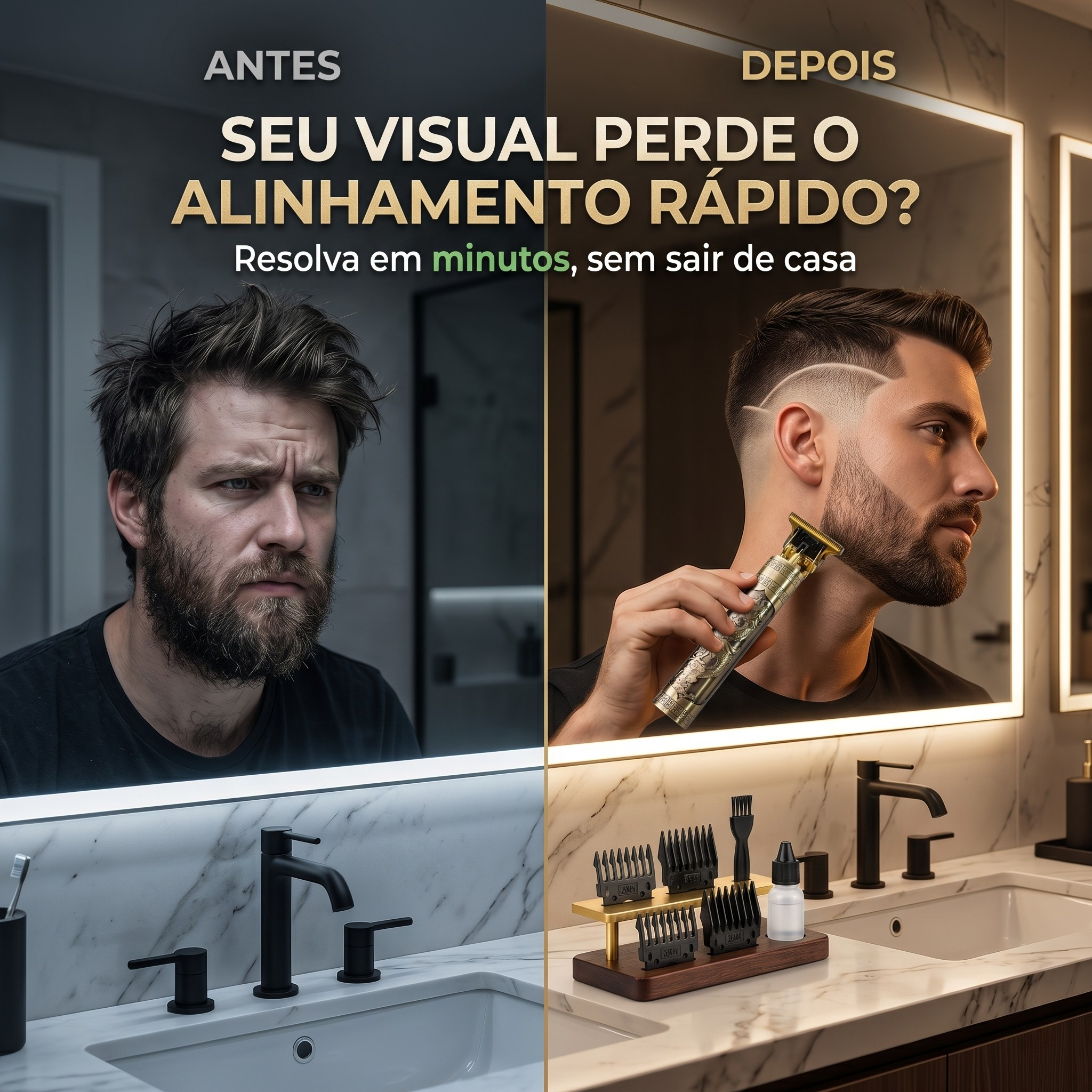 Máquina de Corte Dragon Pro – Aparador Elétrico para Acabamento Profissional