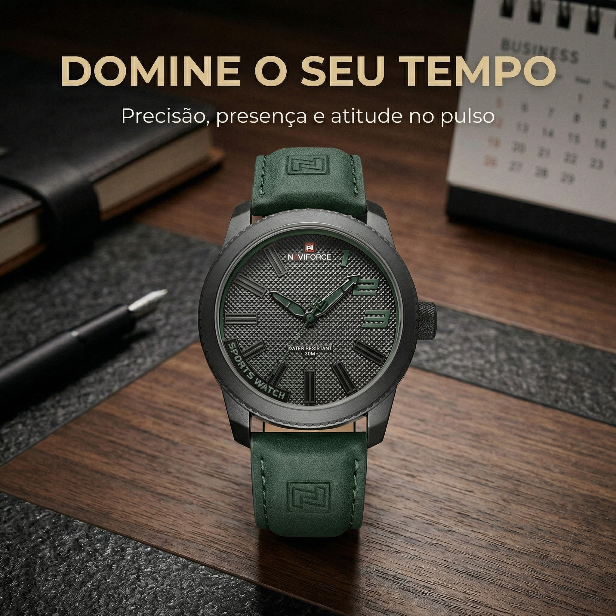 Relógio Naviforce Force One – Resistência e precisão para acompanhar sua rotina