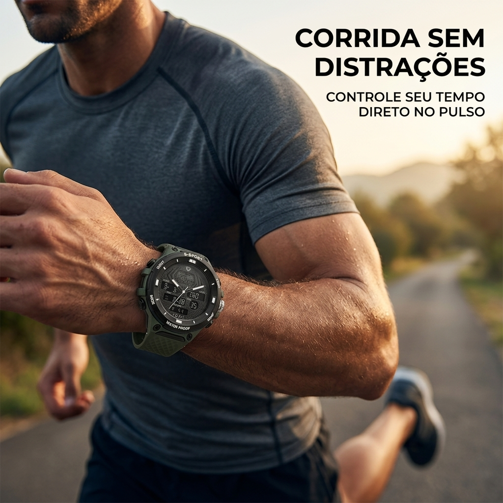 Relógio TOMI Spartan - Resistência e Precisão em Qualquer Lugar.