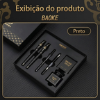 Kit Caneta Executiva Baoke - Assinatura de Quem Decide