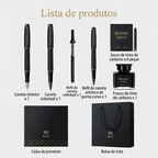 Kit Caneta Executiva Baoke - Assinatura de Quem Decide