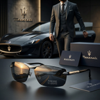 Óculos Maserati Premium - Presença que Não Passa Despercebida