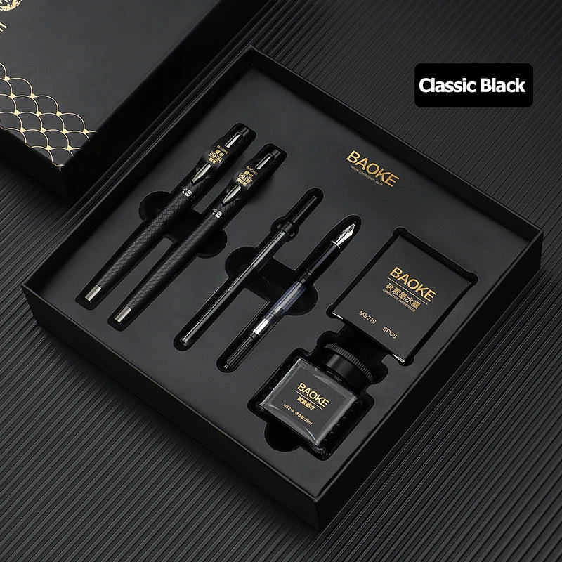 Kit Caneta Executiva Baoke - Assinatura de Quem Decide
