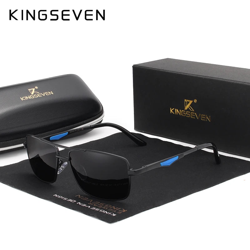 Óculos Masculino KingSeven – Estilo Premium, Clareza e Proteção