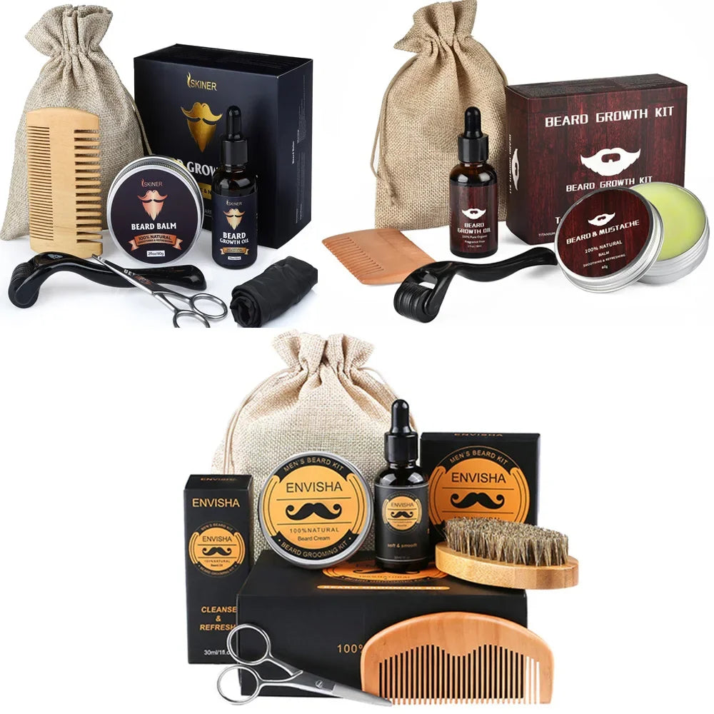 Kit BarbaMax Pro – Crescimento, Cuidado e Estilo Profissional