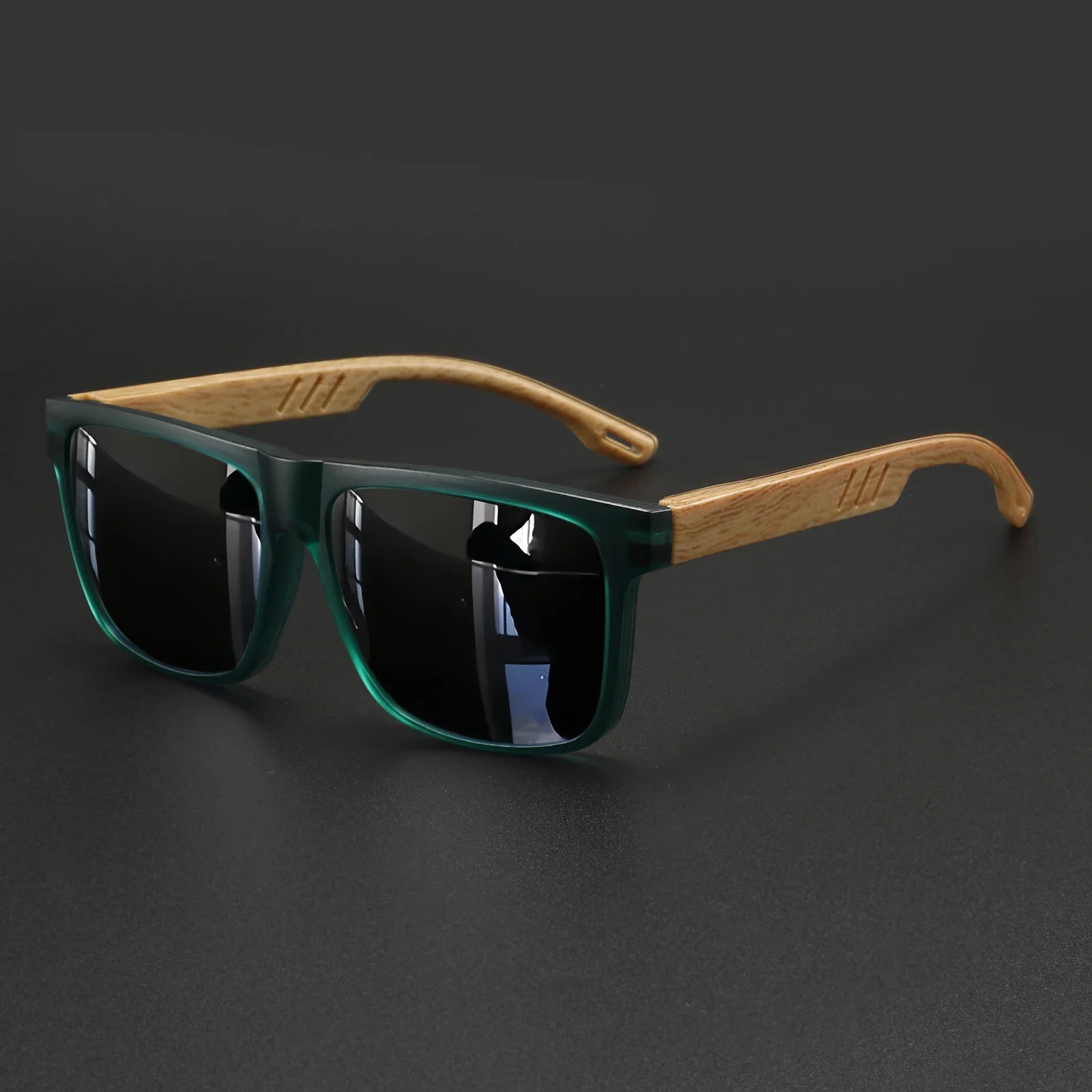 Óculos Square Timber – Estilo moderno que transforma seu visual no dia a dia