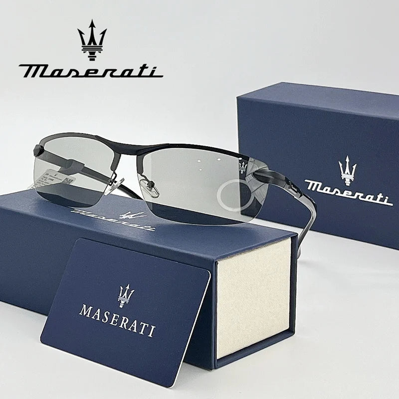 Óculos Maserati Premium - Presença que Não Passa Despercebida