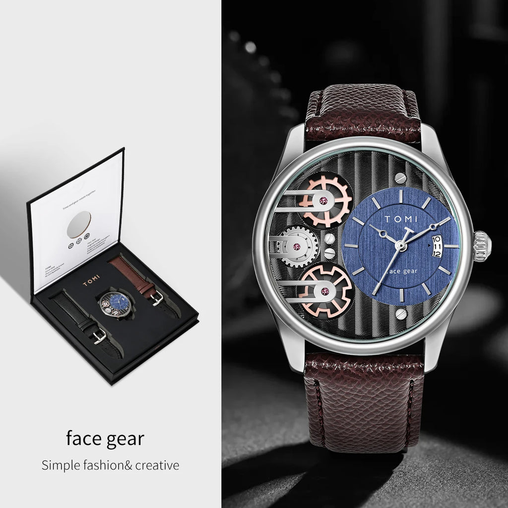 Relógio TOMI Business Luxury - Presença e estilo de alto nível