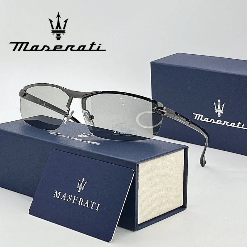 Óculos Maserati Premium - Presença que Não Passa Despercebida