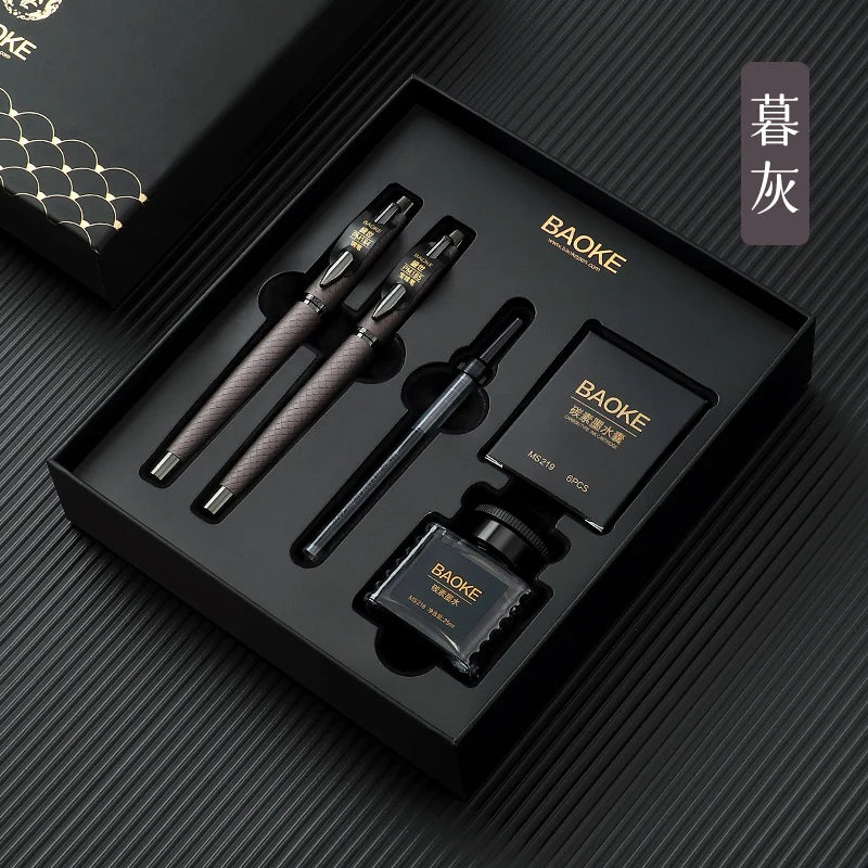 Kit Caneta Executiva Baoke - Assinatura de Quem Decide