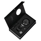 Kit TOMI Gold Edition - Relógio + Acessórios para um Visual que Impõe Presença