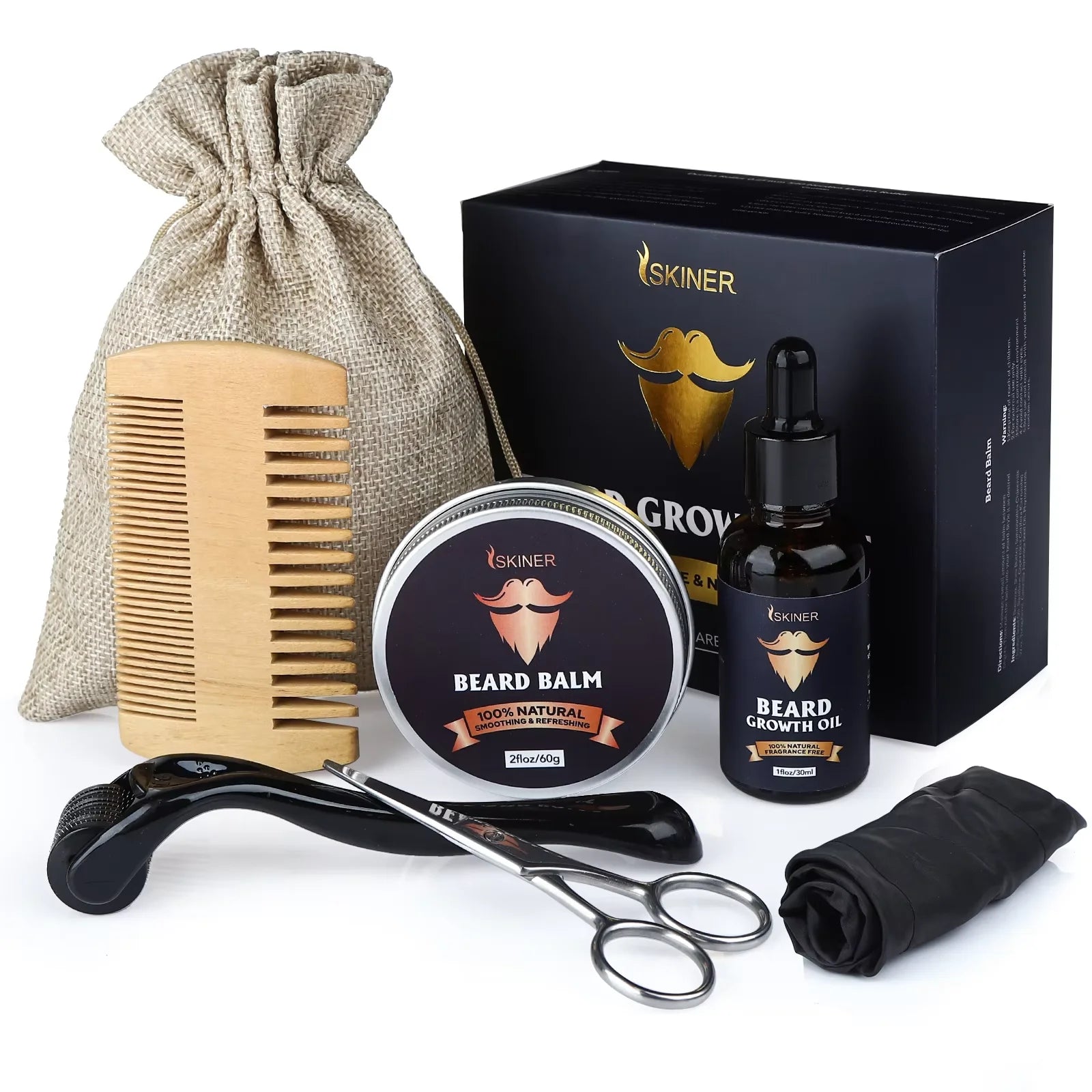 Kit BarbaMax Pro – Crescimento, Cuidado e Estilo Profissional